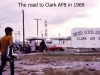 The Road to Clark AFB 1969